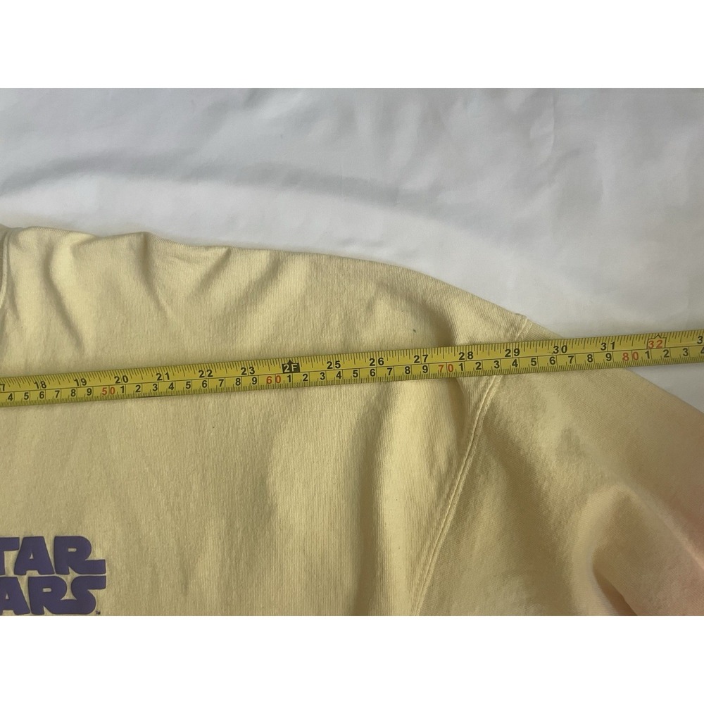Disney Star Wars Spirit Jersey Adult XS Naboo Galaxy's Edge Tie Dye Yellow - Picture 7 of 13